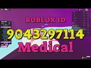 MEDICAL Roblox Song Codes