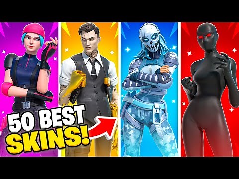 50 Most TRYHARD Fortnite Skins!