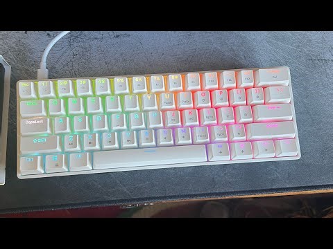 Modifying the geeky gk61 ￼ mechanical keyboard