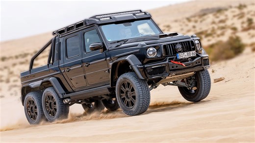 Mercedes G63 AMG 6X6 Brabus XLP 900