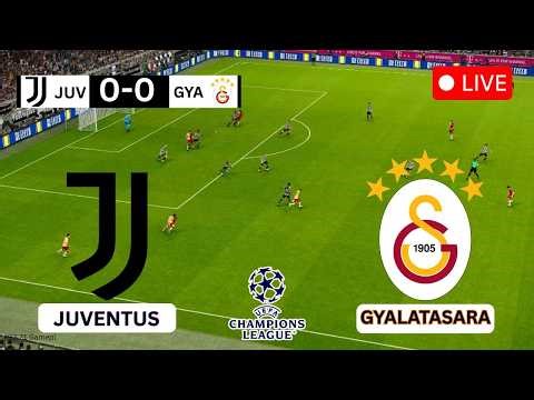 🔴 Galatasaray vs Juventus LIVE | UEFA Champions League 2026 | eFootball PES 2021 Gameplay