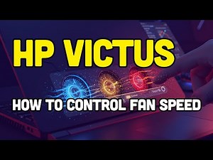 How To Control Fan Speed In HP Victus?