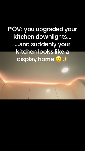 I thought downlights were enough… turns out LED light strips hit DIFFERENT. Cleaner. Brighter. More premium. 10/10 upgrade for the kitchen 👌✨ #smarthome #ledlightstrip