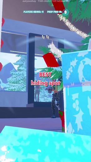 Best Hiding Spot in Winter House Prop Hunt