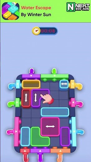 Water Escape - Watch This Water Fill PERFECTLY 👀🔥 #nextbigads #mobilegames