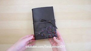 2.2K views · 84 reactions | Gift idea for anyone who loves to bake  DIY Recipe Journal! Full tutorial at bit.ly/BakeBook  | Sea Lemon | Facebook