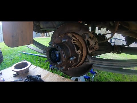 DIY: Rear Wheel Bearing 70 Series Toyota Landcruiser