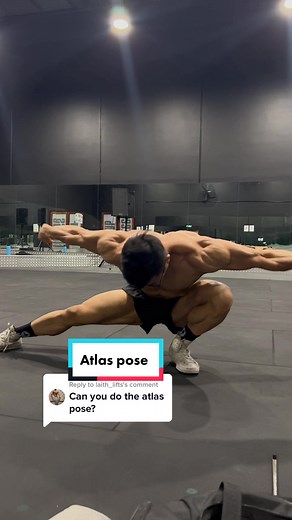 Atlas Pose Bodybuilding and Fitness Motivation TikTok