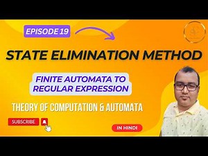 State Elimination Method | Finite Automata to Regular Expression | Easy Steps with Solved Example