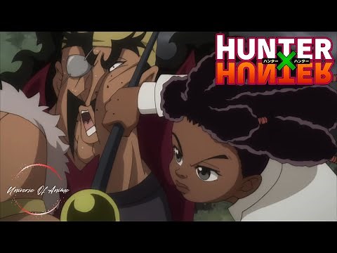 Canary VS Hunters FULL FIGHT SCENE | Hunter x Hunter