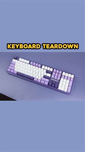 How to open the Redragon K745 Pro!#howto #mechanicalkeyboard #keyboard