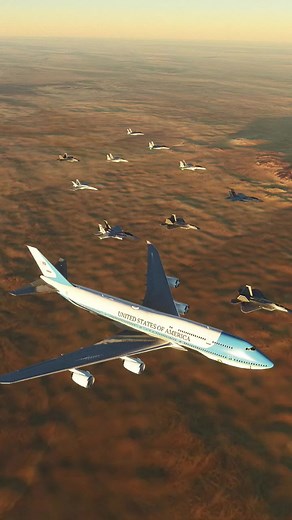 1.8M views · 115K reactions | Air Force one and F22s | Lemxras | Facebook