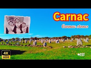 4K walking tour | Carnac Standing Stones 🇫🇷 A Journey into Prehistoric France | October 2025