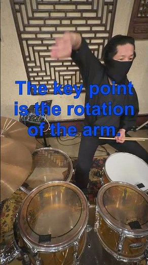 Good exercise #drumninja #drums #drummer #japan #drumming
