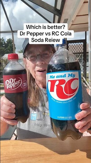 Dr Pepper Vs RC Cola Soda Review #foodreviews #sodareview #drpepper