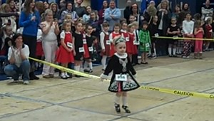 Dancing 3-Year-Old Performs At Her First Irish Jig Competition