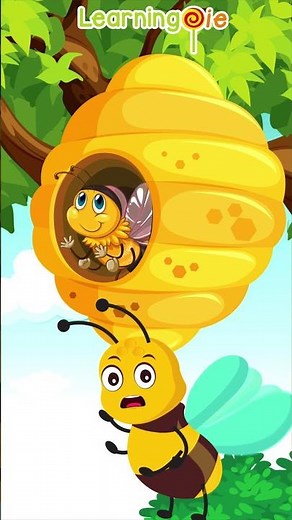 Buzzing with Fun: Amazing Facts About Honey Bees for Kids| Educational Video For Children #shorts