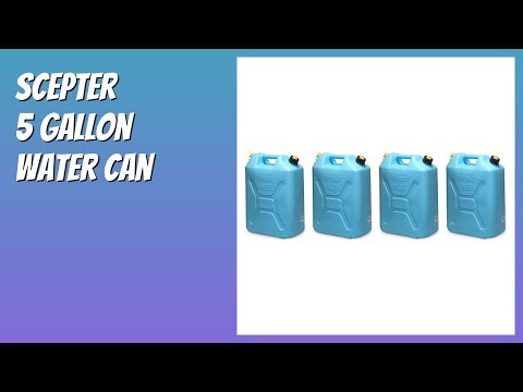 REVIEW (2026): Scepter 5 Gallon Water Can. Features