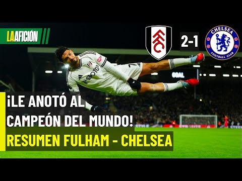 What a goal! Raúl Jiménez puts Chelsea on the path to victory.