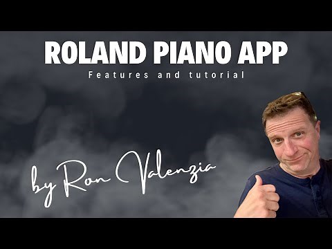 Roland Piano App Features and Tutorial