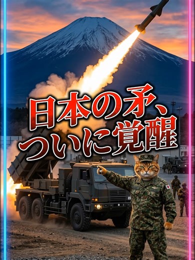 【覚醒】日本の「矛」がついに配備！周辺諸国への強烈な抑止力が始動 #ニュース #猫 #自衛隊 #ミサイル #防衛力 ついに日本の防衛が盾から矛を併せ持つ新時代へ突入しました。3月31日に配備される高速滑空弾と改良型ミサイル。この配備が意味する真の抑止力と、日本の誇りを守るための決断について、独自の分析で迫ります。平和を守るために必要なのは、ただの祈りではなく実力であることを再認識する時が来ました。