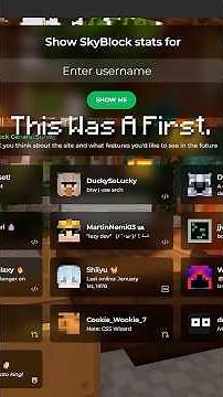 This Was A First. | Hypixel Skyblock Profile Review [85] #minecraft #hypixel #gaming