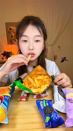 ASMR Mukbang Eating Crispy Snacks 🍟 | Crunchy, Savory, & Sweet Snack Eating Sounds
