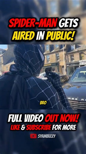 AWKWARD Moment When SPIDER-MAN Gets IGNORED In Public!
