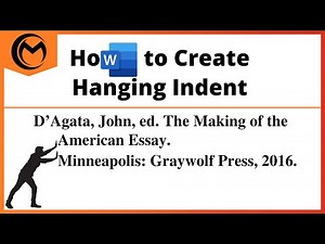 How to Create Hanging Indent in Microsoft Word (3 Best Ways)