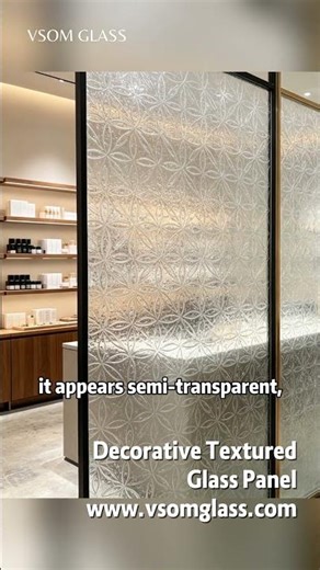 Textured Glass: The Perfect Solution for Dividing Spaces While Maintaining Visual Continuity