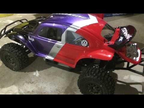 Pro-Line Baja Bug. How to paint a RC body shell.