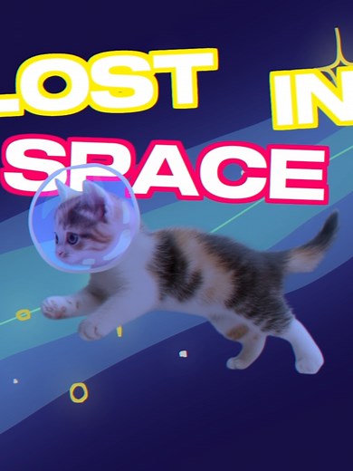 ¿Quién te hizo sonreír así? Animación divertida de gatos