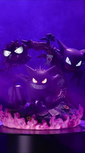 Who’s up for a little mischief? 😈 #Pokemon #PokemonCenter #Gastly #Haunter #Gengar