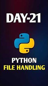 “Python lo files ela read & write cheyyalo easy ga nerchukundam" 📂