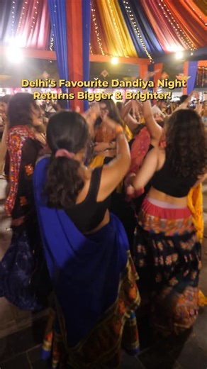 ✨Ready to spin and shine this Dandiya season ✨ Delhi’s most awaited Dandiya night is back and it’s bigger, brighter & here for only 2 days ✨ Get ready for a 360° stage experience, SFX showdown, pro dance performances, live DJ & percussion beats, plus festive food & fun contests with @vegas_mall 💃🎶🍴Win prizes for categories like Best Dressed, Best Picture & more 🎉🕺 🎫Tickets available on Vegas_mall Bio/BookMyShow 📅 30th September & 1st October 📍Vegas, Central Piazza #dandiya #goodtimes #de