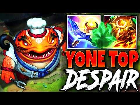 I Made Yone Top on DESPAIR with My OP Immortal Tahm Kench Season 16 Build 💀💀 | s16 Gameplay