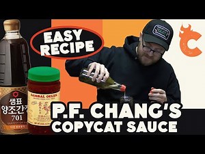 3 Ingredients to P.F. Chang's Sauce: Chef's Secret Unlocked!