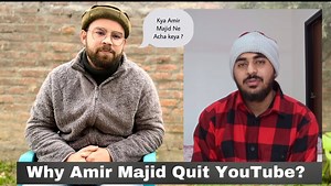 Why Amir Majid Quit YouTube ? #amirmajid #youtubers #indianyoutuber #trendingtopic | Burhan Dar