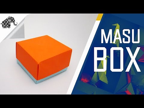 Origami - How To Make An Origami Masu Box