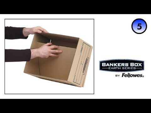 Bankers Box® Earth Series Standard Storage Box - Assembly Demo