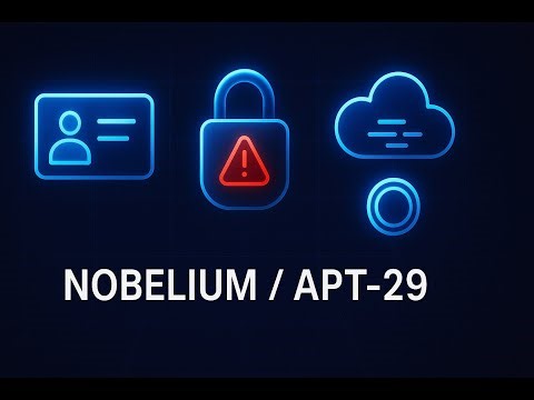 NOBELIUM / APT-29: el espionaje que secuestra tu identidad