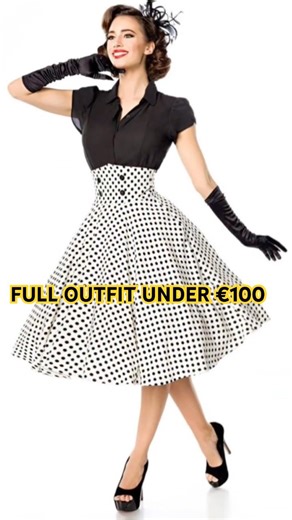 Polka Dot Outfits That Actually Work in 2026 | Retro Rockabilly Style #short #fashion #trending