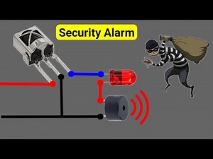 Make Easy Security Alarm | Long range Proximity Sensor Circuit