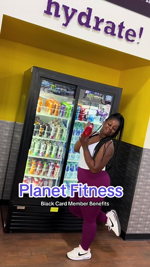 I try to take full advantage of my #PlanetFitness black card membership! 💜There are also so many perks on the Planet Fitness app: discounts on your favorite stores and workouts to help you navigate your way in the gym! I love it here! 🔥Summer is near ..lets take full advantage of our gym perks 💜👏💪🏾 @P@Planet FitnessB#BecomingHerOnABudgetf#fypJ#JudgementFreeZonec#contentcreatorg#gymtokg#gymmotivationb#blackcardmembershipp#planetfitness