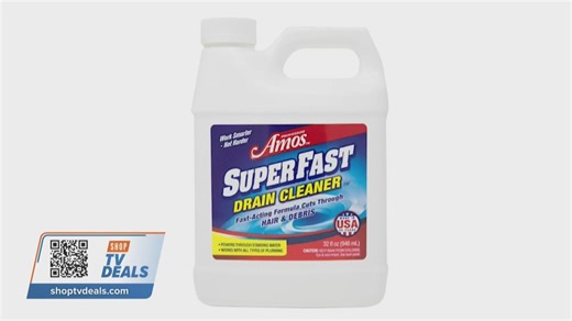 Shop TV Deals: Professor Amos Super Fast drain cleaner