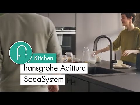 hansgrohe Aqittura SodaSystem - Water tailored to every taste
