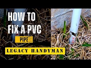 "DIY Guide: Repairing a PVC Pipe to Protect Your Sprinkler System Control Wire without pulling wire"