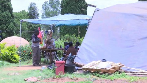 Khoisan community defies order to leave Union Buildings