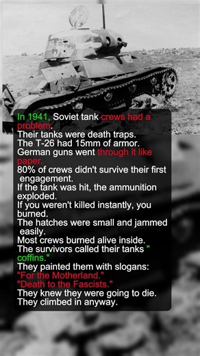 80% of Soviet Tank Crews Never Survived Their Firs