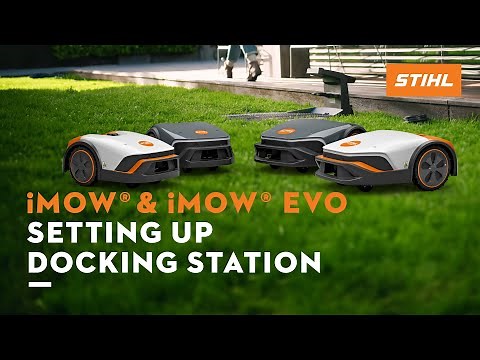 STIHL iMOW® robotic lawn mower I Setting up Dockingstation